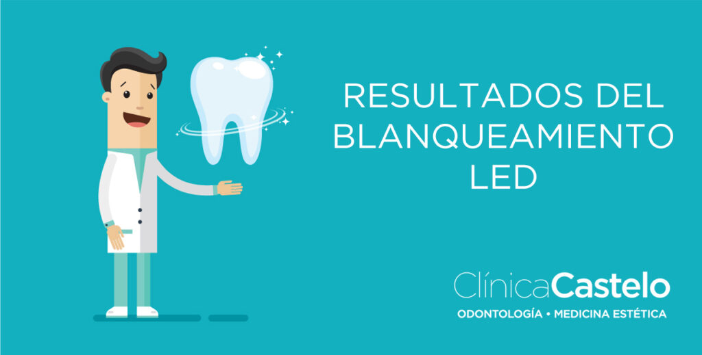 Blanqueamiento led clinica castelo