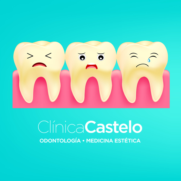 manchas en los dientes por tetriciclina-Castelo
